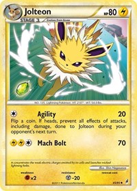 Jolteon 45/95 · Reverse Holo