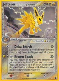 Jolteon (Delta Species) 7/113 · Reverse Holo