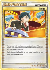 Judge 78/95 Unleashed Reverse Holo Pokémon card