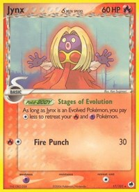 Jynx (Delta Species) 17/101 · Reverse Holo