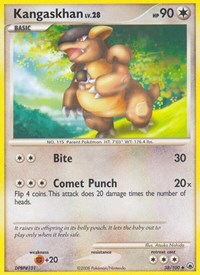 Kangaskhan 38/100 · Reverse Holo