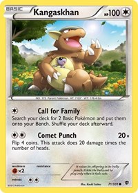 Kangaskhan 71/101 · Reverse Holo