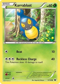 Karrablast 9/108 · Reverse Holo