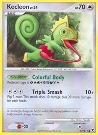 Kecleon 67/111 · Reverse Holo