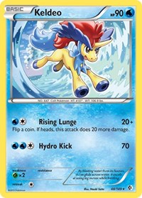 Keldeo 48/149 · Reverse Holo