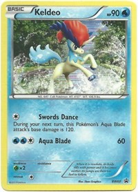 Keldeo (Tinsel Holo) BW60