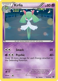 Kirlia 56/99 · Reverse Holo