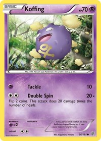 Koffing 56/135 · Reverse Holo