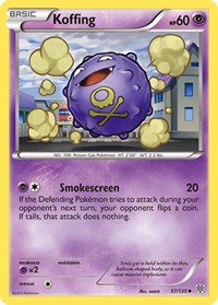 Koffing 57/135 · Reverse Holo