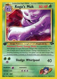 Koga's Muk 026/132 · 1st Edition