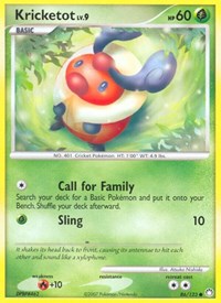 Kricketot 86/123 · Reverse Holo