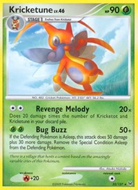 Kricketune 32/127 · Reverse Holo