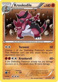 Krookodile 65/114 · Reverse Holo