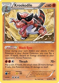 Krookodile 62/98 · Reverse Holo
