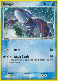Kyogre 6/106 · Reverse Holo