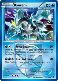 Kyurem (Team Plasma) 31/116 · Reverse Holo