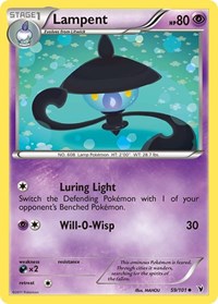 Lampent 59/101 · Reverse Holo