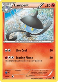 Lampent 15/116 · Reverse Holo