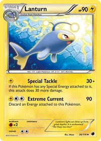 Lanturn 36/116 · Reverse Holo