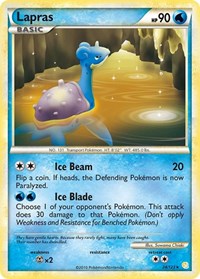 Lapras 24/123 · Reverse Holo