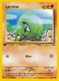 Larvitar 57/75 · 1st Edition