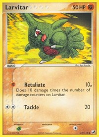 Larvitar 61/115 · Reverse Holo
