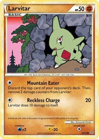 Larvitar 50/95 · Reverse Holo