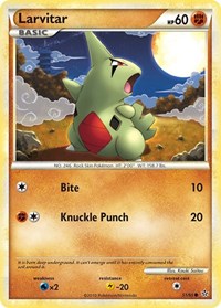 Larvitar 51/95 · Reverse Holo