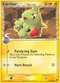 Larvitar (Delta Species) 52/101 · Reverse Holo