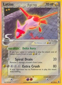 Latias (Delta Species) 8/113 · Reverse Holo