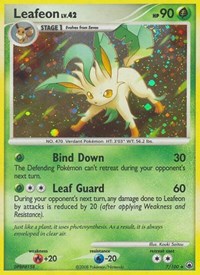 Leafeon 7/100 · Reverse Holo