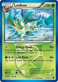 Leafeon (Team Plasma) 11/116 · Reverse Holo