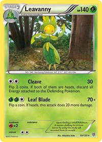 Leavanny 10/135 · Reverse Holo