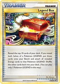 Legend Box 75/90 Undaunted Reverse Holo Pokémon card