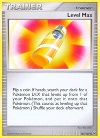 Level Max 107/127 Platinum Reverse Holo Pokémon card