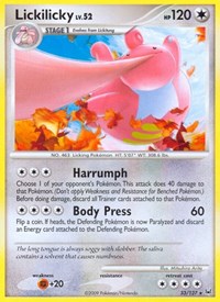 Lickilicky 33/127 · Reverse Holo