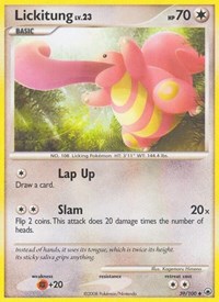 Lickitung 39/100 · Reverse Holo