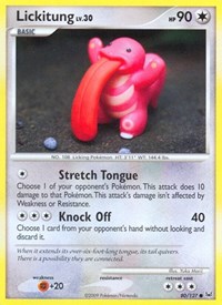Lickitung 80/127 · Reverse Holo