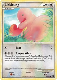 Lickitung 66/102 · Reverse Holo