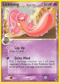 Lickitung (Delta Species) 19/101 · Reverse Holo