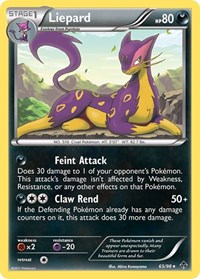 Liepard 65/98 · Reverse Holo
