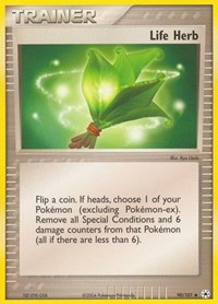 Life Herb 90/101 EX Hidden Legends Reverse Holo Pokémon card