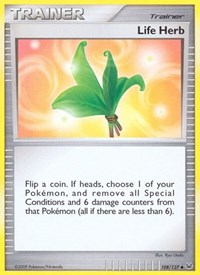 Life Herb 108/127 Platinum Reverse Holo Pokémon card