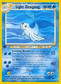 Light Dewgong 045/105 · 1st Edition