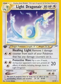Light Dragonair 022/105 · 1st Edition