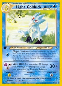 Light Golduck 047/105 · 1st Edition