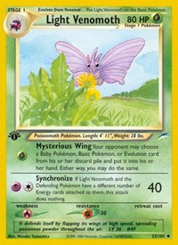 Light Venomoth 053/105 · 1st Edition