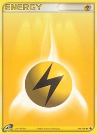 Lightning Energy 109/109 EX Ruby and Sapphire Reverse Holo Pokémon card
