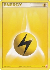 Lightning Energy (Plusle) 11/12 EX Trainer Kit 2: Plusle & Minun Pokémon card