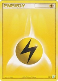 Lightning Energy (Minun) 12/12 EX Trainer Kit 2: Plusle & Minun Pokémon card